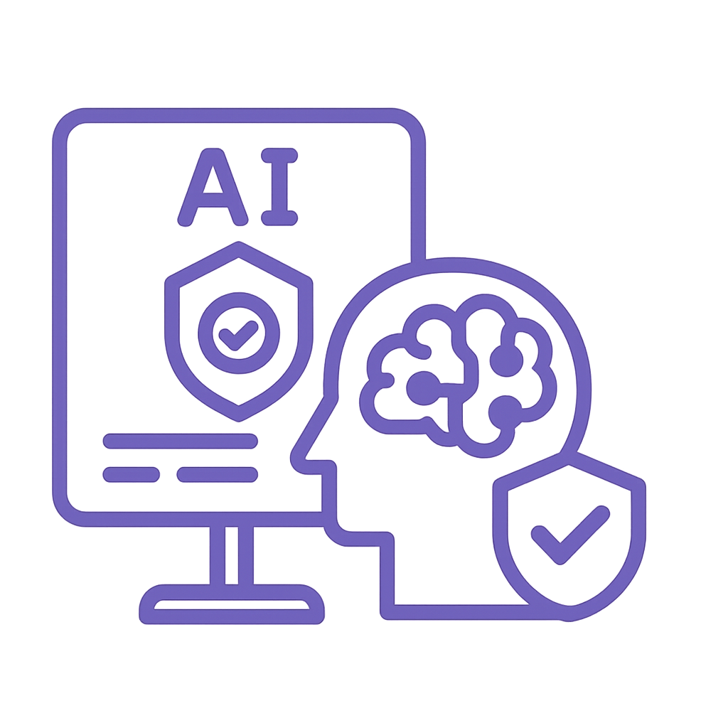 Diagram illustrating neuroethics and AI governance compliance